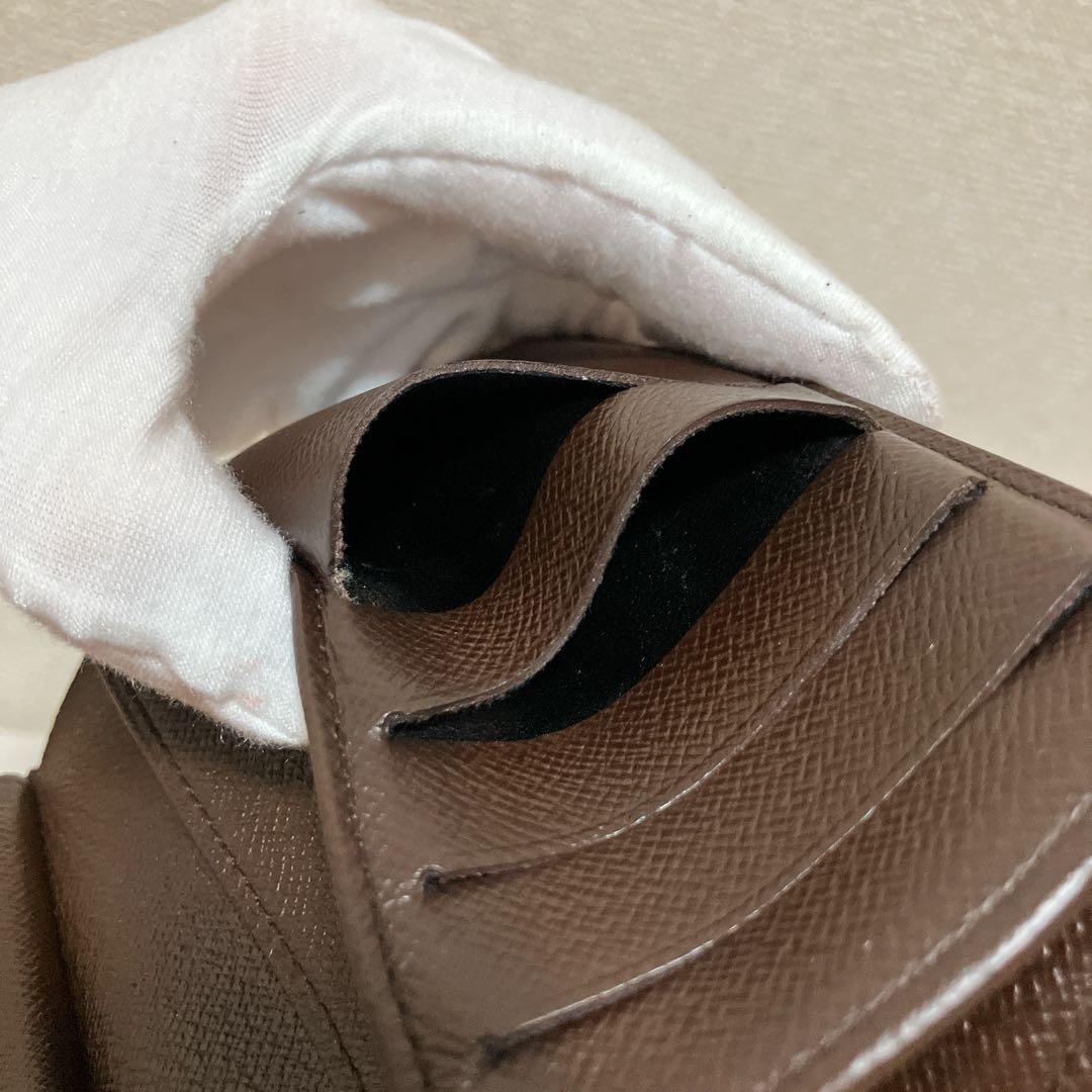 ✨美品・鑑定済✨ルイヴィトン ダミエ ポルトモネ ビエ ヴィエノワ 財布 がま口