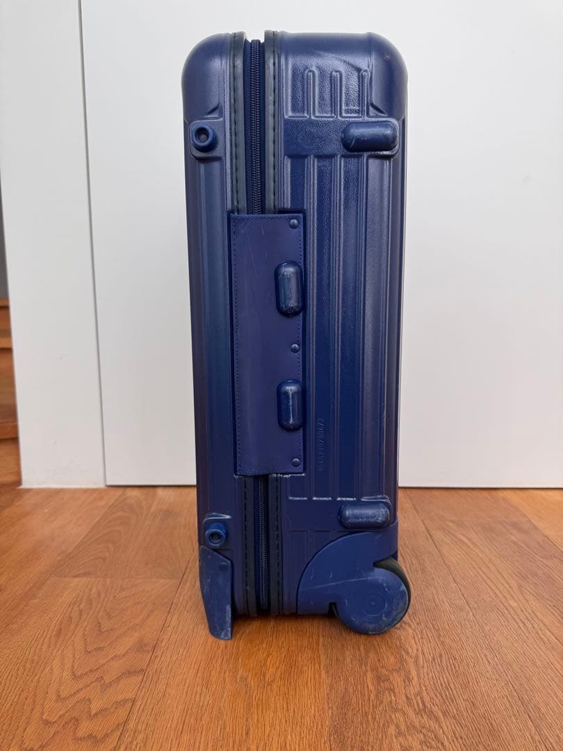 リモワ　サルサ　35L 美品　伸縮ハンドル新品交換済み　ブルー　機内持ち込み可