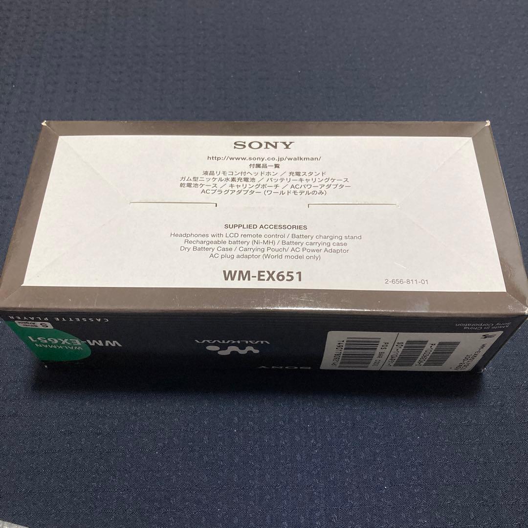 SONY ウォークマン WM-EX651 silver