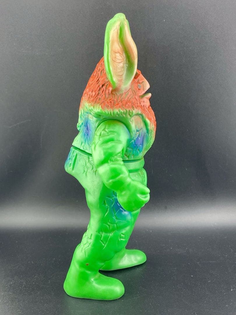 【中古品】イカルス星人　当時品ブルマァク　ソフビ　円谷プロ　フィギュア　マルサン