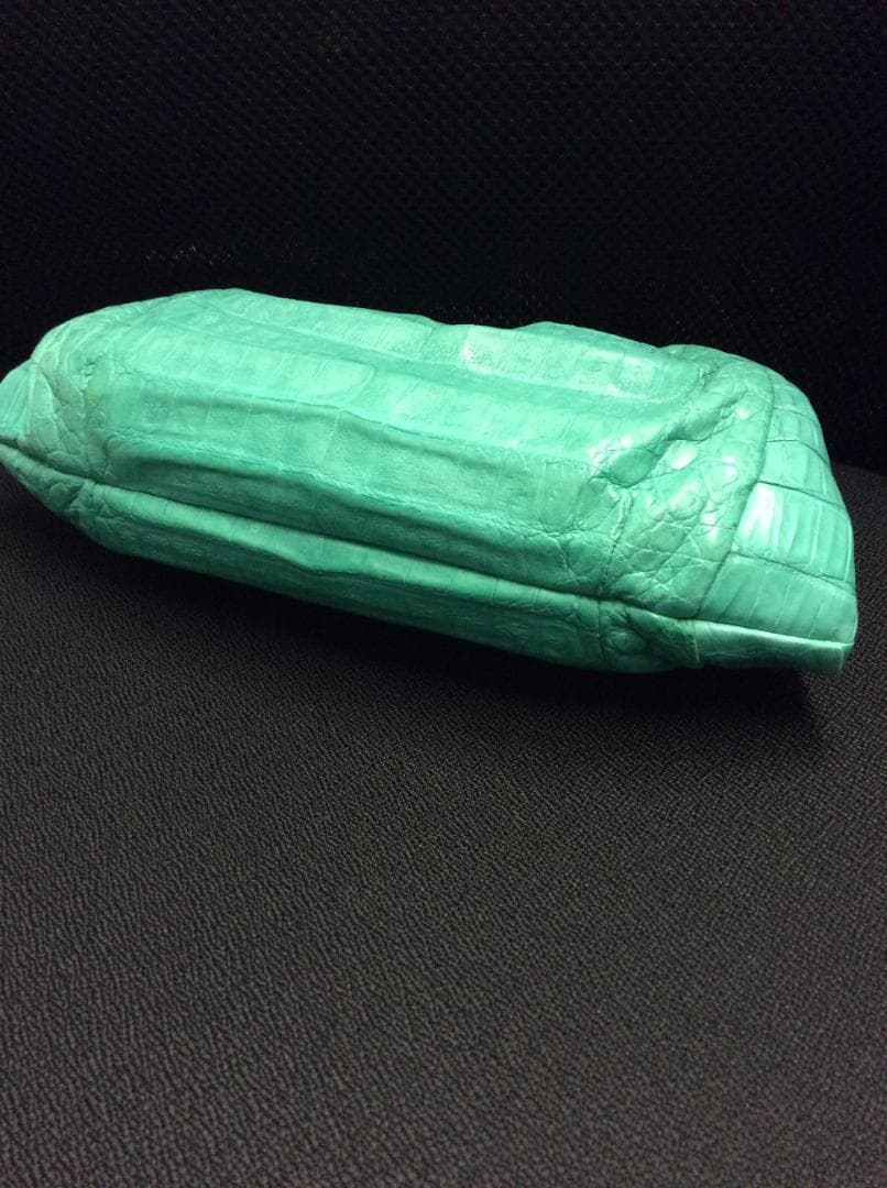 NANCY GONZALEZ/ナンシーゴンザレス　クロコがまぐちバッグ