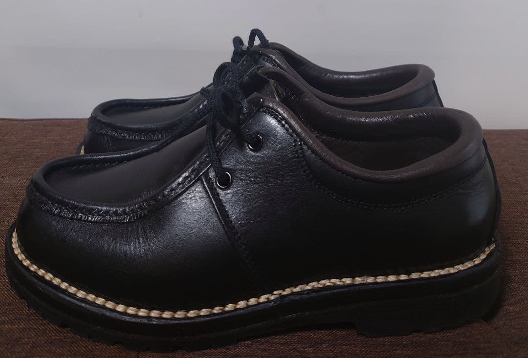 Eigerace 中森商店 アイガーエイス チロリアン シューズ Black