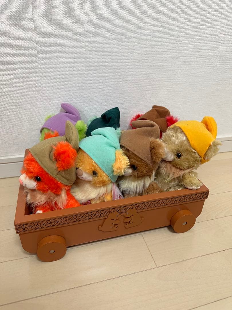 ユニベアシティ　七人のこびと　トロッコ付き