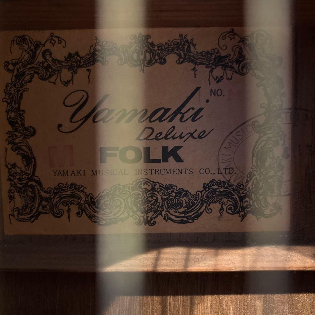 Yamaki Deluxe フォークギター