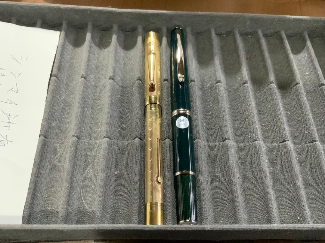 14金無垢万年筆　Vintage Mabie Todd (ニブはPilot製)