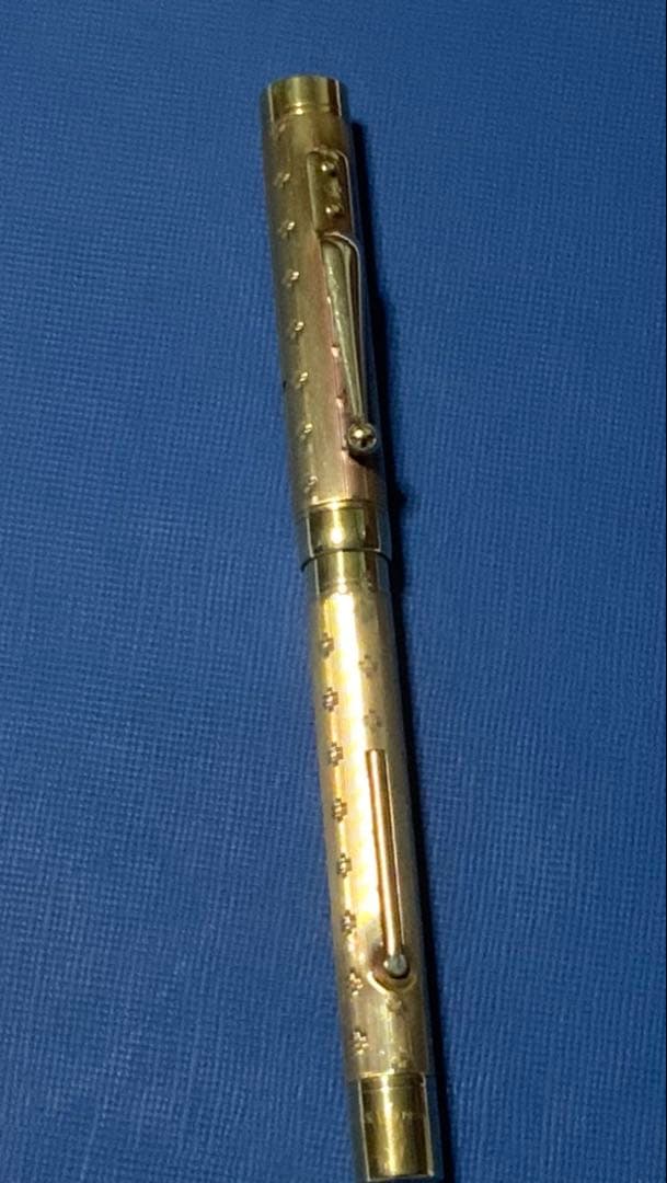 14金無垢万年筆　Vintage Mabie Todd (ニブはPilot製)