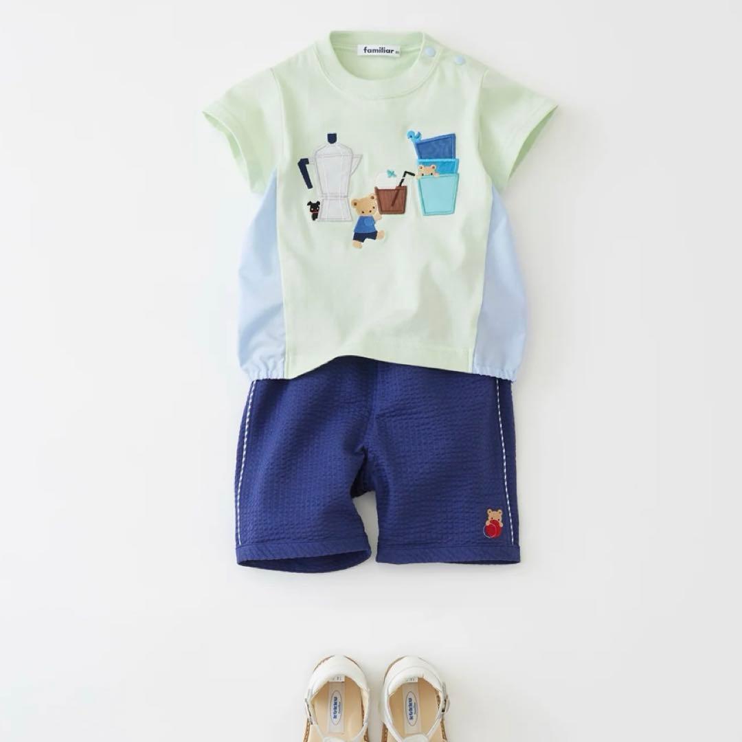 ファミリア　今期新品　Tシャツ　90