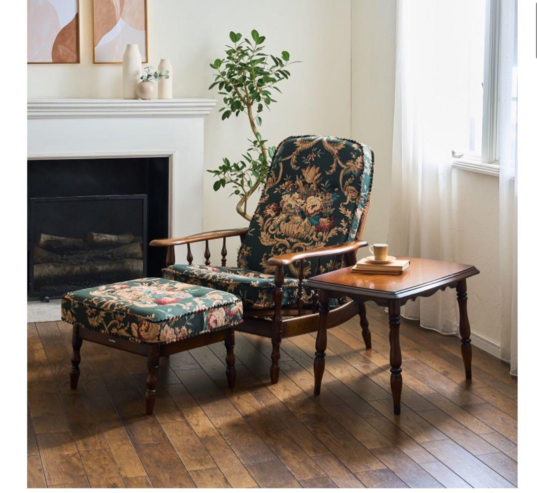 カリモク サイドテーブル デスク アンティーク