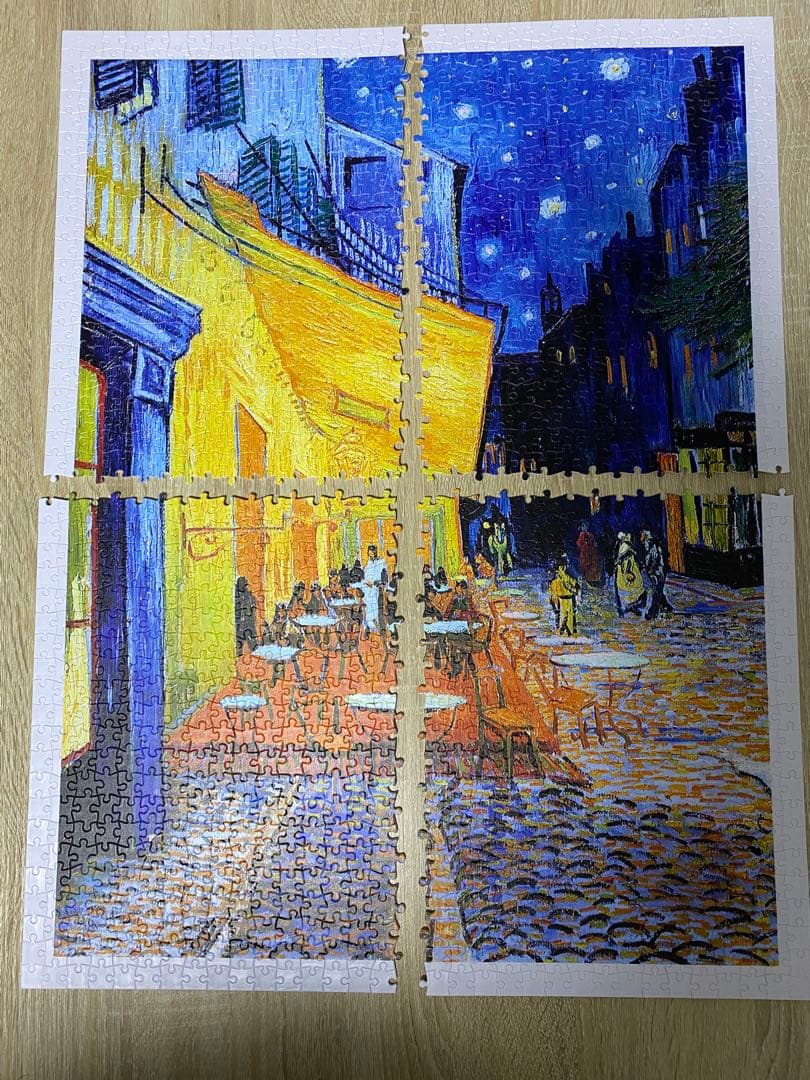 完成済み1,200ピース　ジグゾーパズル