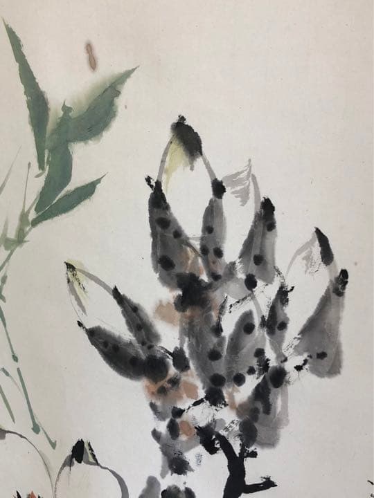 中国美術 古美術 張萬琪 紙本立軸 真作保証