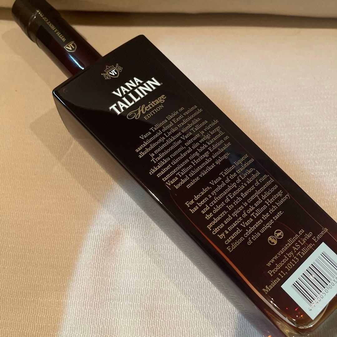 限定　ヴァナタリン　Vana Tallinn ヘリテージ　希少　レア　リキュール