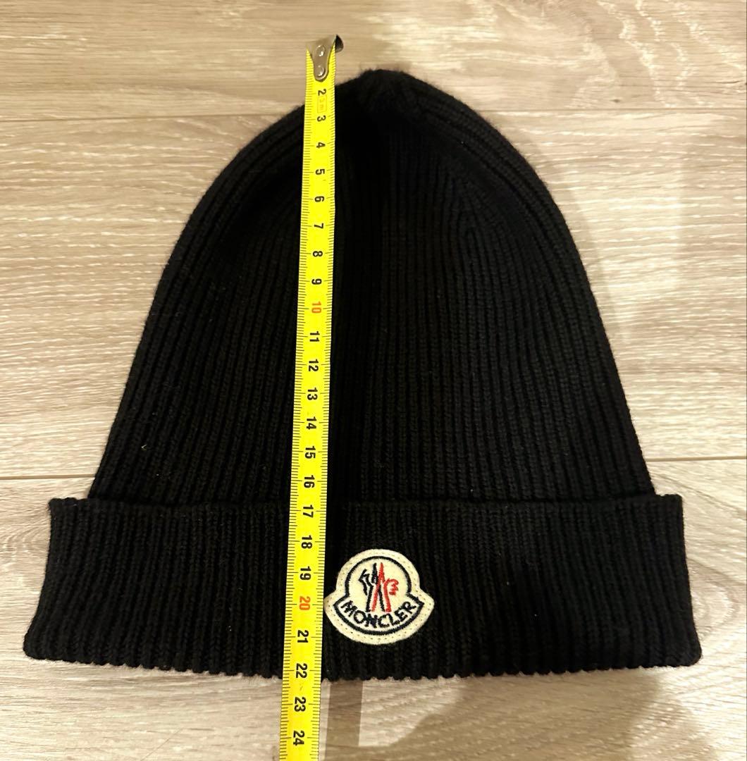 【匿名配送】MONCLERモンクレール　ニット帽