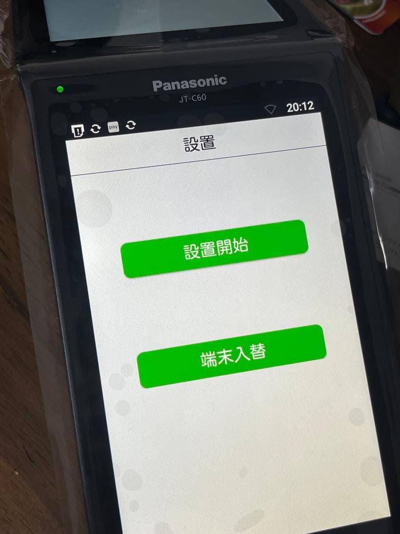 Panasonic JT-C60 Stera 決済端末　契約なし　値下げ可