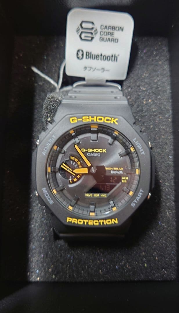 G-SHOCK GA-B2100CY-1AJFメンズ ブラックBluetooth