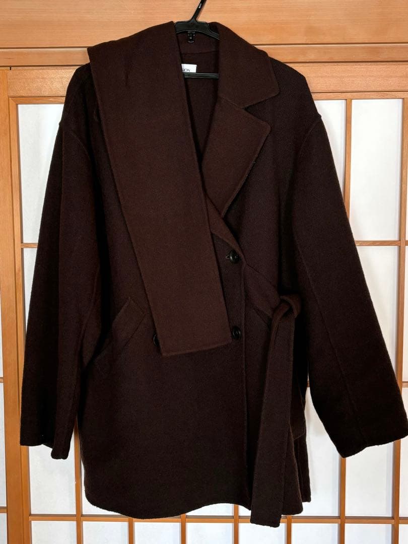 ＜ATTISESSION＞リバー ベルト コート