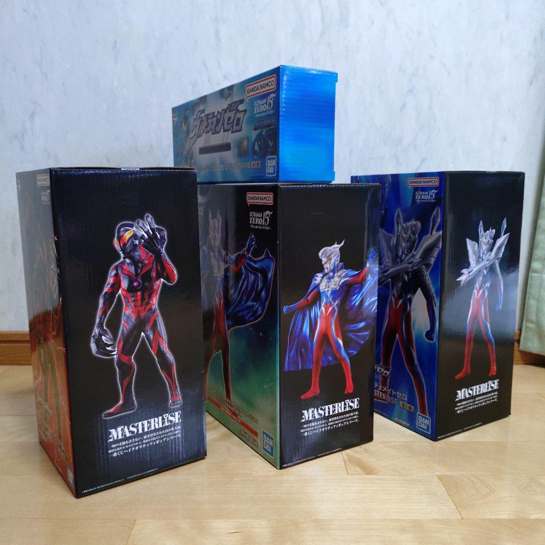 ウルトラマンゼロ　一番くじ　フィギュア
