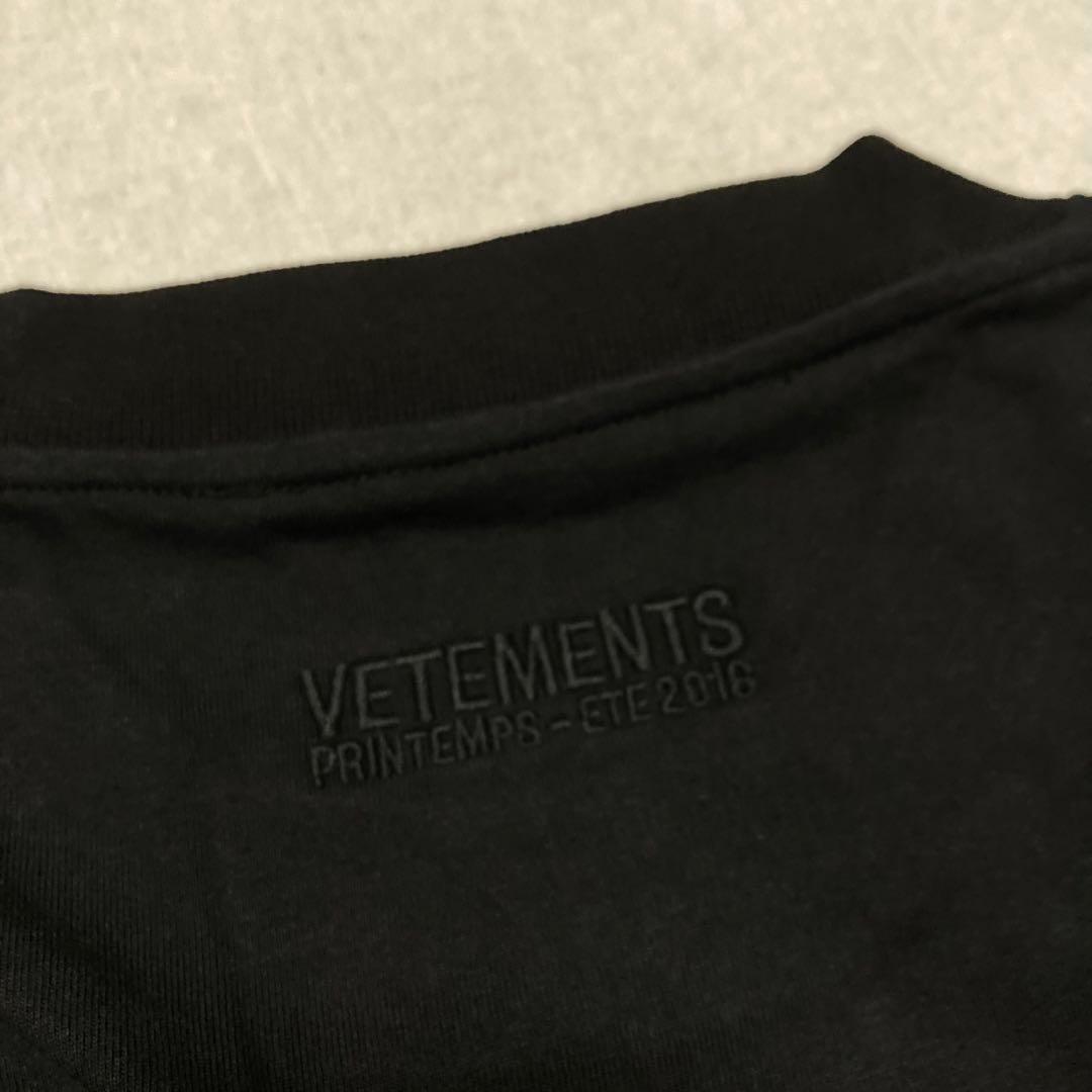 vetements 18ss ベースボール刺繍　tシャツ