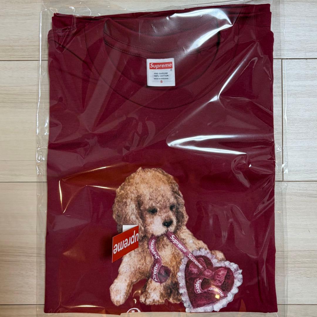 Supreme Dust Tee Cardinal ダストT カーディナル S