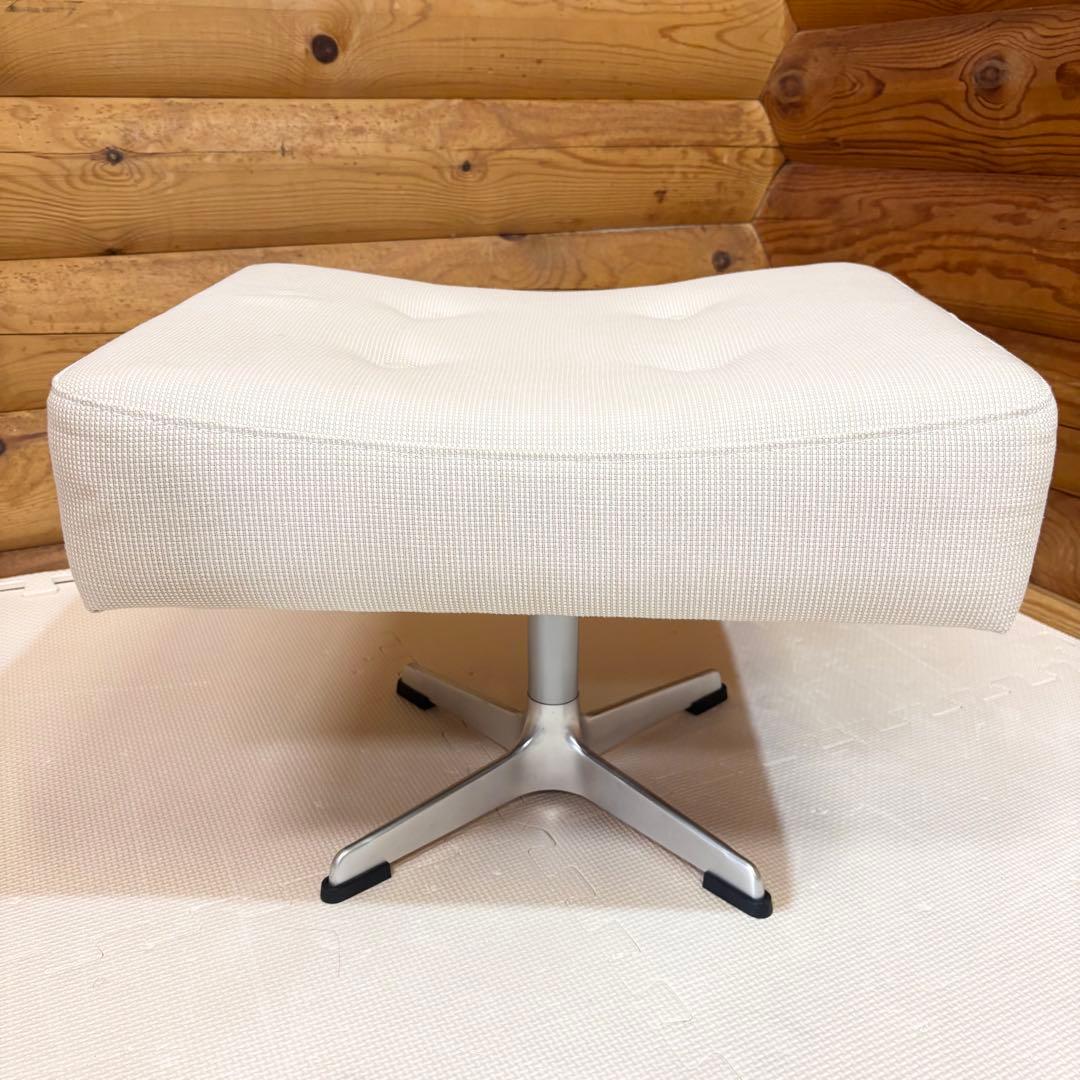 【美品】SWITCH SKAL OTTOMAN オットマン スツール アイボリー
