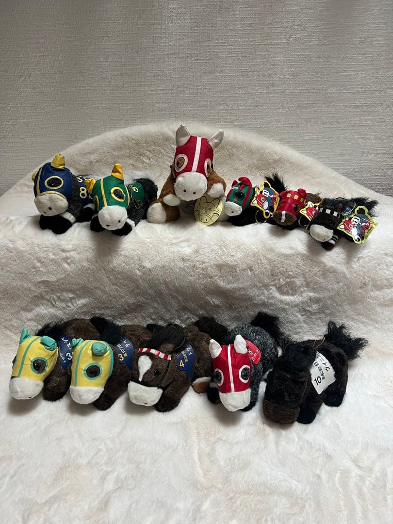 競馬 ぬいぐるみ レトロ