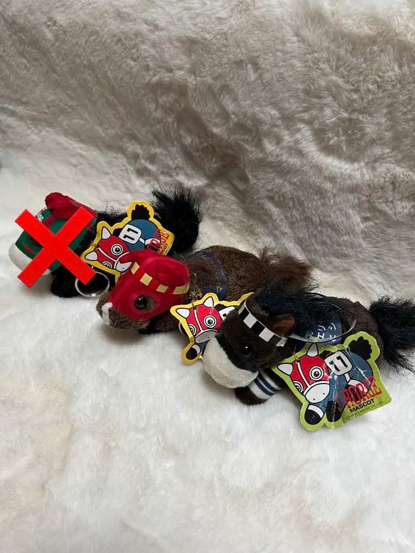 競馬 ぬいぐるみ レトロ