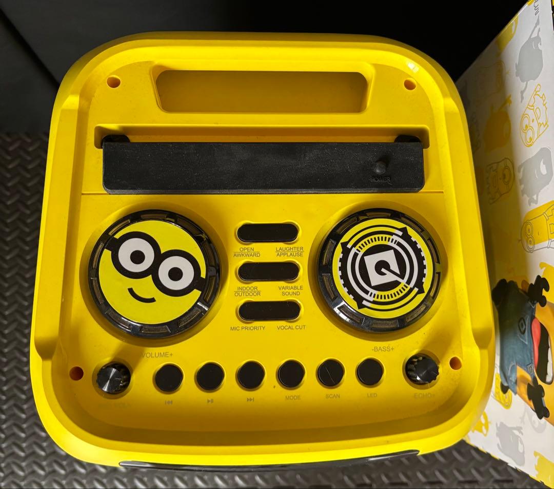 ミニオン パーティースピーカー Bluetooth GRV-PS70WA-MI