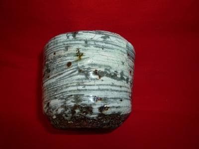 中川自然坊・刷毛目唐津焼酎杯１個