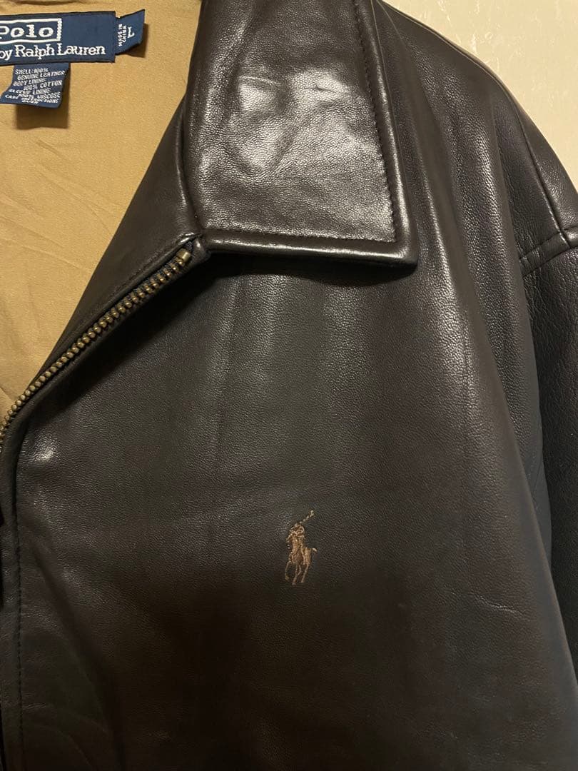 Polo by Ralph Lauren レザージャケット ラルフローレン L