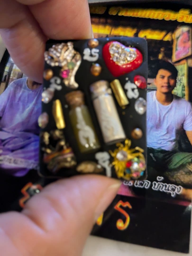 【高級品】タイのお守りプラクルアン！九尾の狐！恋愛、良縁、金運アップ！！