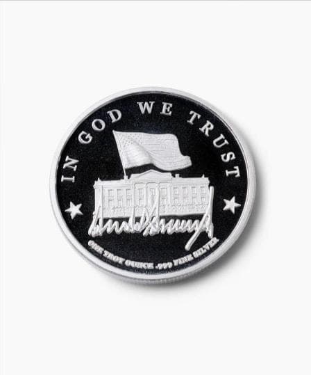 トランプ 純銀 1oz 99.9% 公式 初版 シルバー 記念