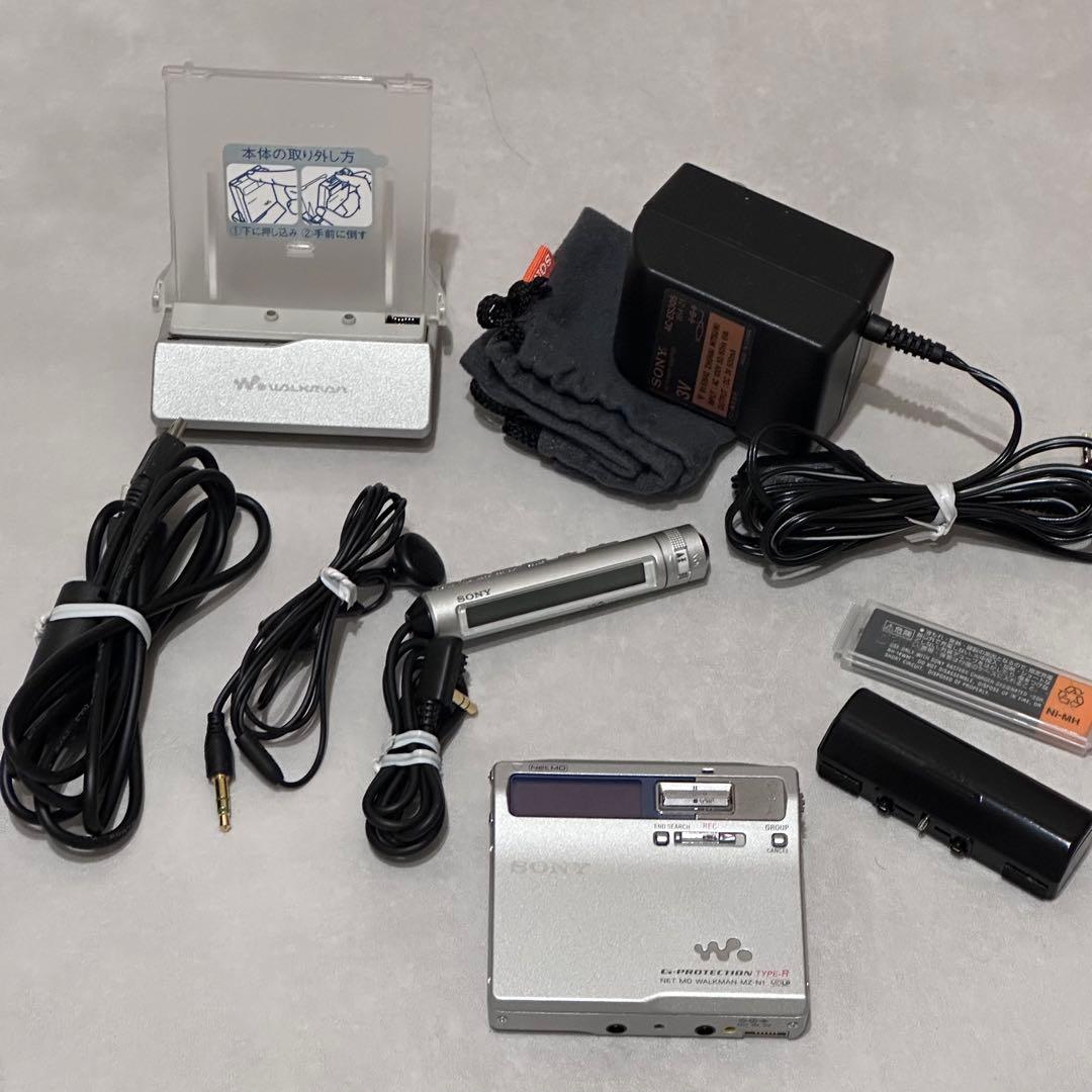 【希少未使用】SONY MDレコーダー MZ-N1 ＋MDディスク7枚
