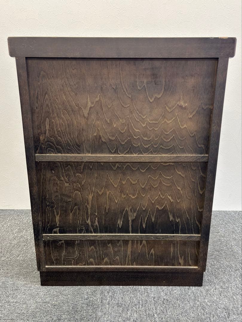 時代かまくら カラクリ箪笥 鎌倉彫 伝統的な日本の木製タンス