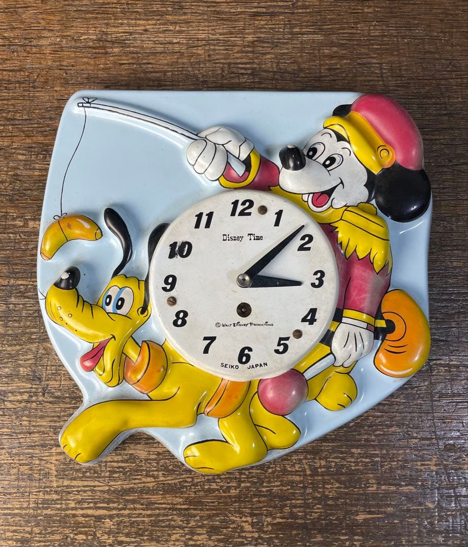 SEIKO ディズニータイム 掛時計 ミッキーマウス