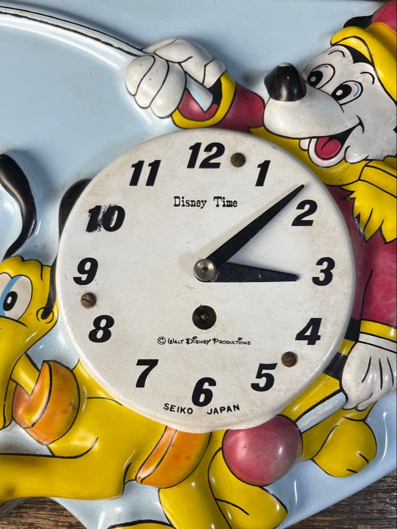SEIKO ディズニータイム 掛時計 ミッキーマウス