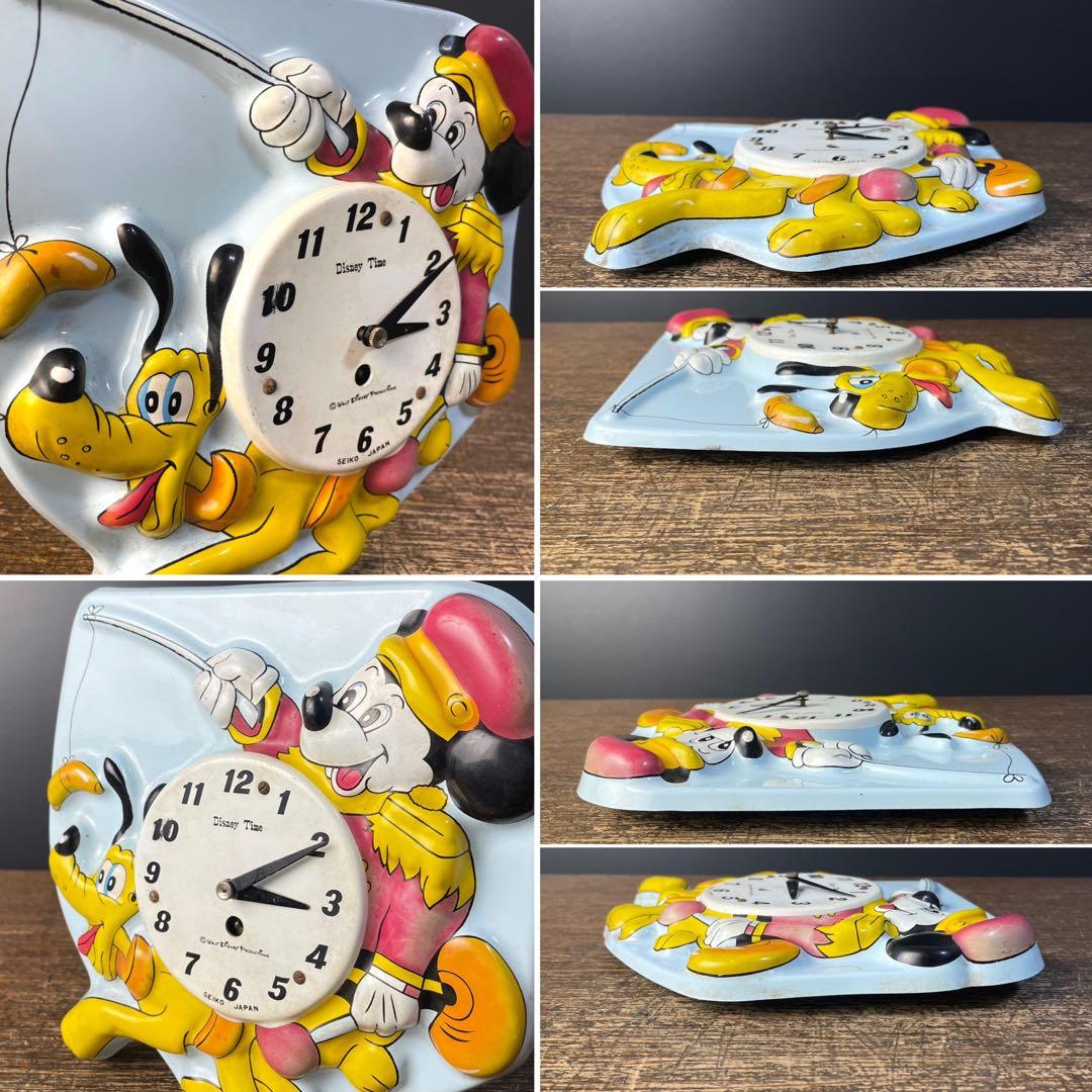 SEIKO ディズニータイム 掛時計 ミッキーマウス