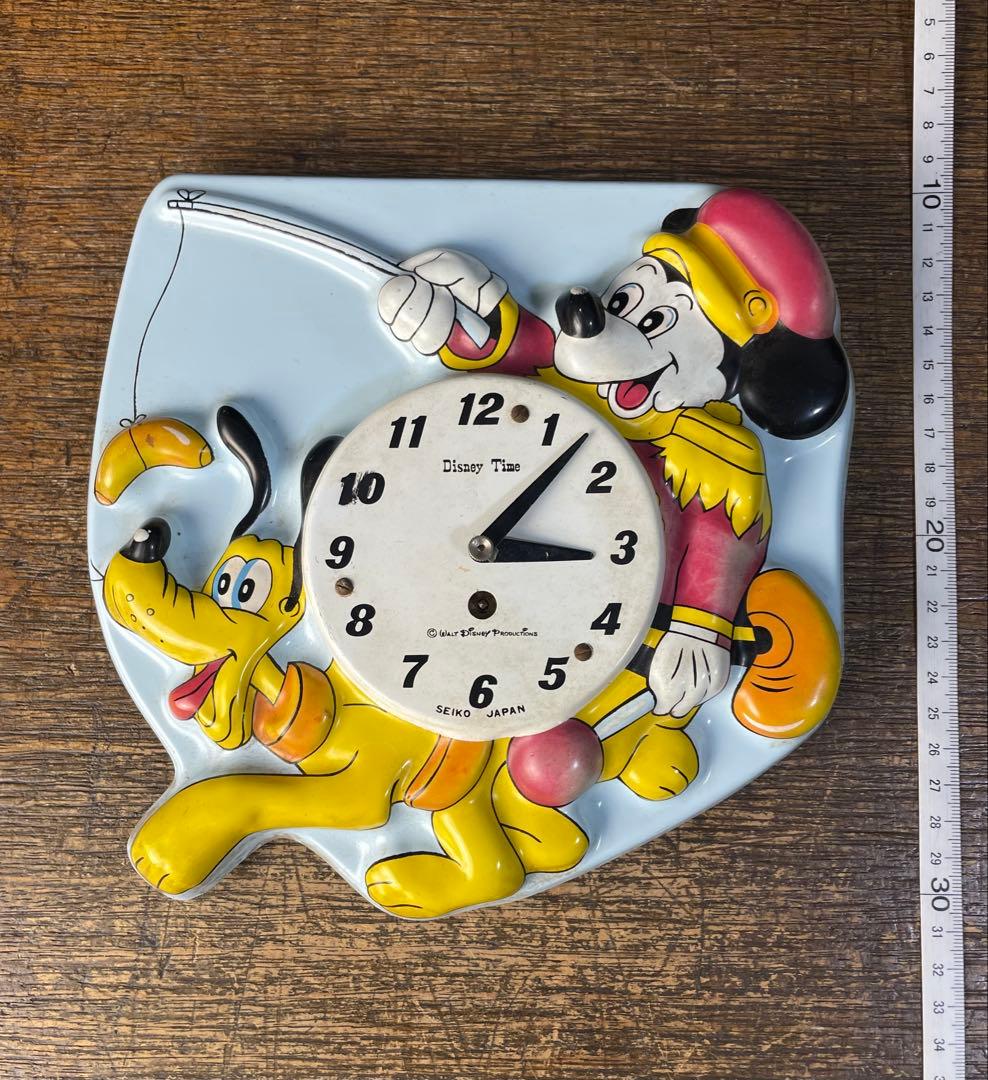 SEIKO ディズニータイム 掛時計 ミッキーマウス