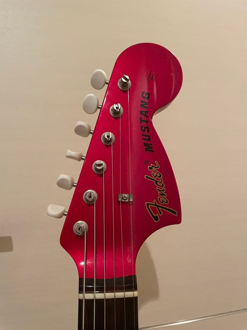 Fender Mustang 赤 セイモア・ダンカン シングルハム