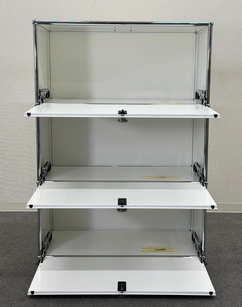 正規品■USMハラー■キャビネット 1列3段　全部違う鍵つき　パーソナルロッカー