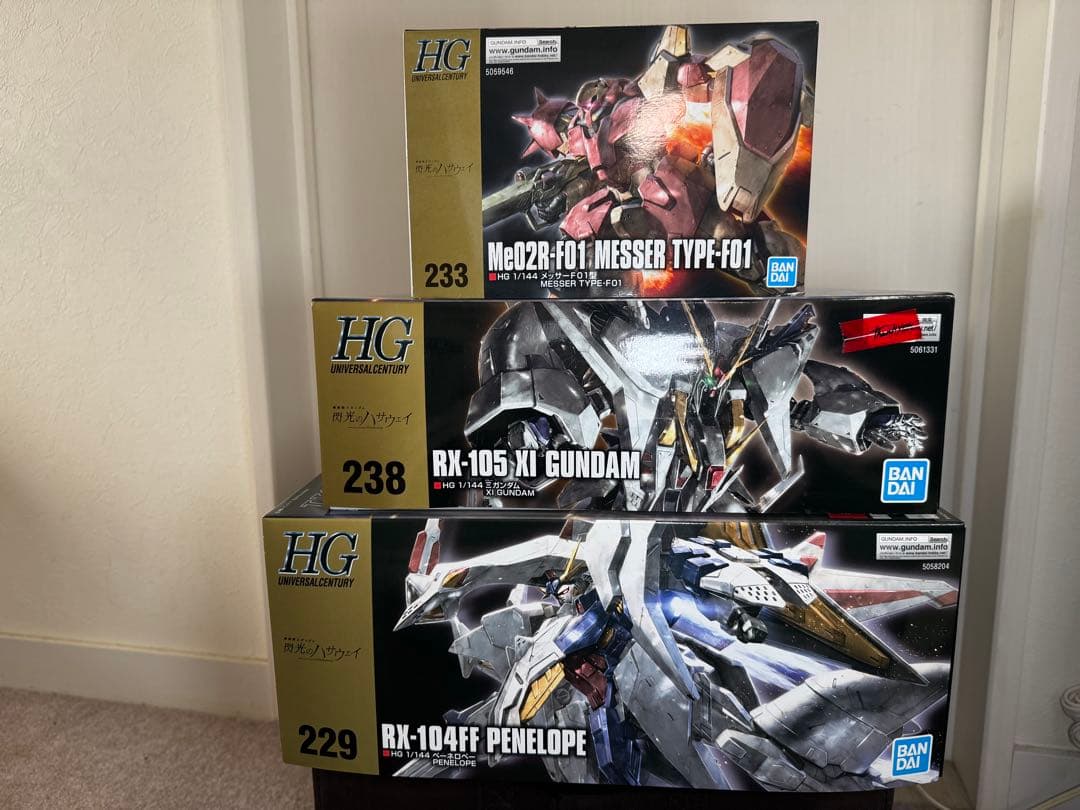 閃光のハサウェイプラモデルまとめ売り①