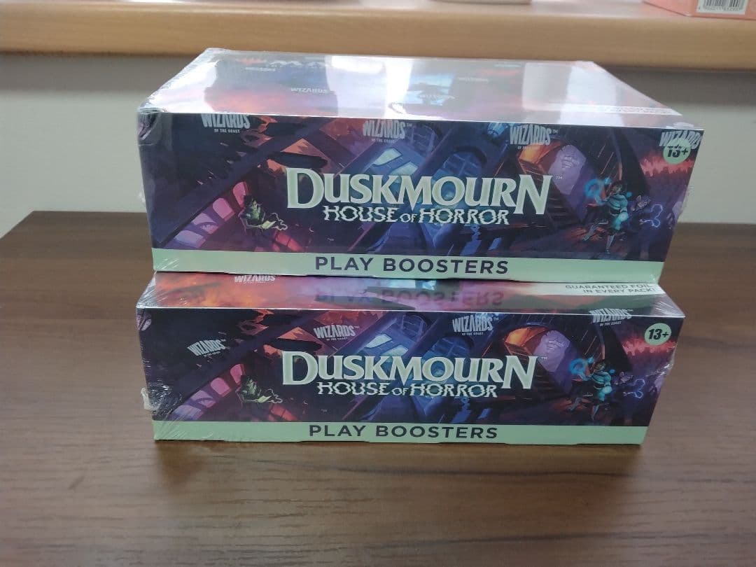 【最安値、英語版、新品未開封】MTG ダスクモーン プレーブースター 2BOX