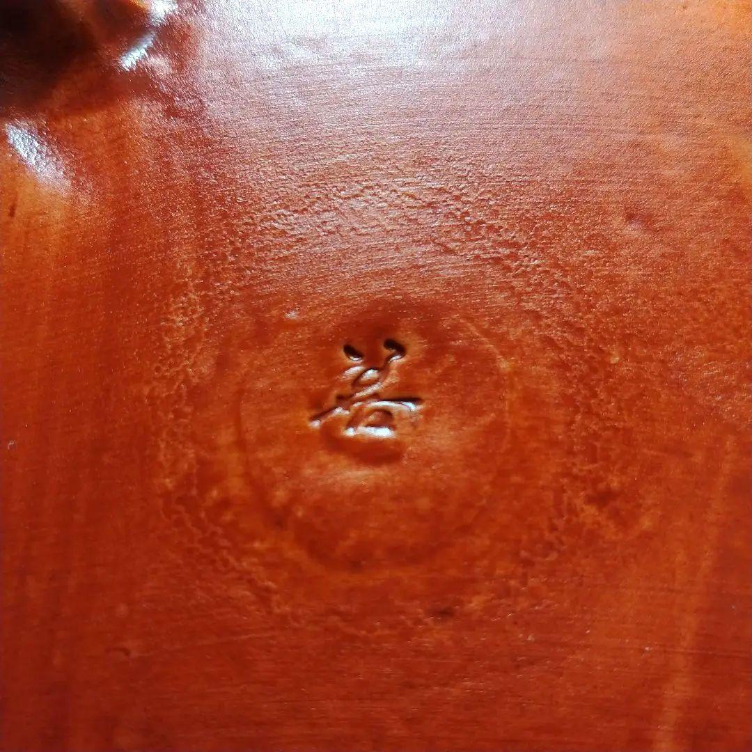 在印 朱色 三つ足鉢 5客揃 割烹料理 日本料理