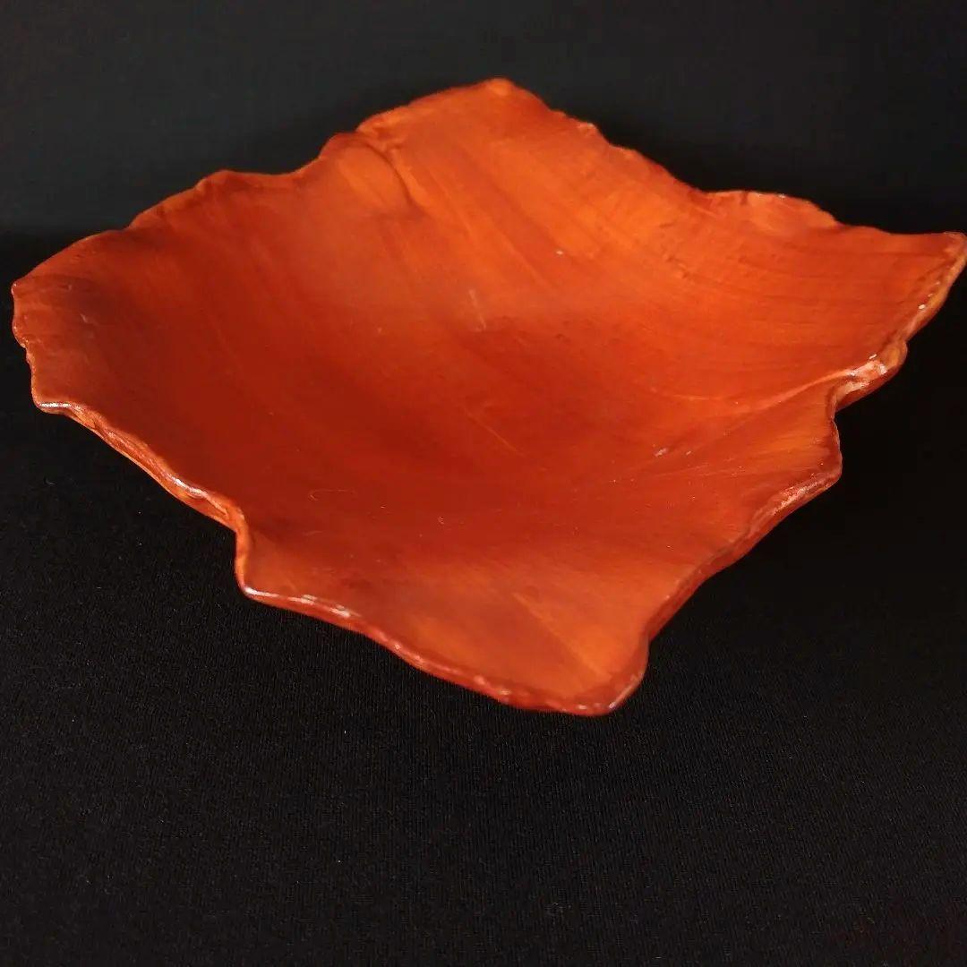 在印 朱色 三つ足鉢 5客揃 割烹料理 日本料理