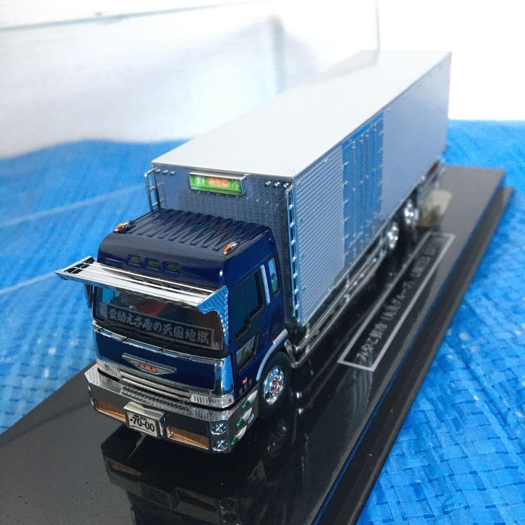 リアルモールド⬜︎みやこ鮮冷 丸美グループ 大型トラック⬜︎フィギュア