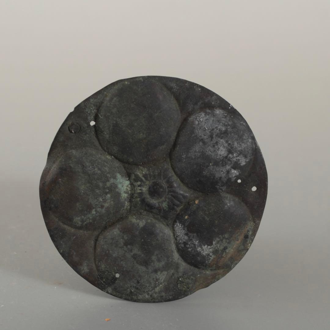 古銅 装飾品 梅鉢文 古美術 寺院装飾品 古道具 アンティーク