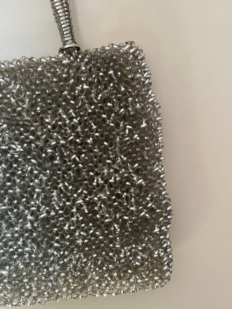 ANTEPRIMA/アンテプリマ ワイヤーバッグ シルバー ハンドバッグ