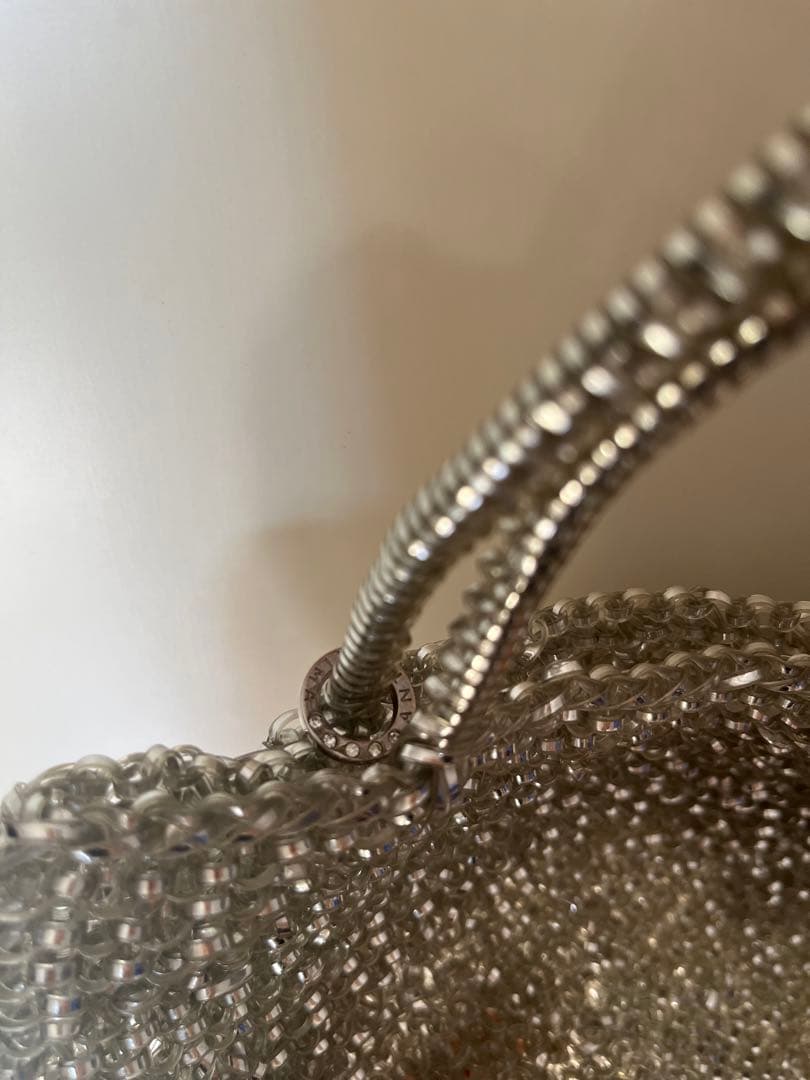 ANTEPRIMA/アンテプリマ ワイヤーバッグ シルバー ハンドバッグ