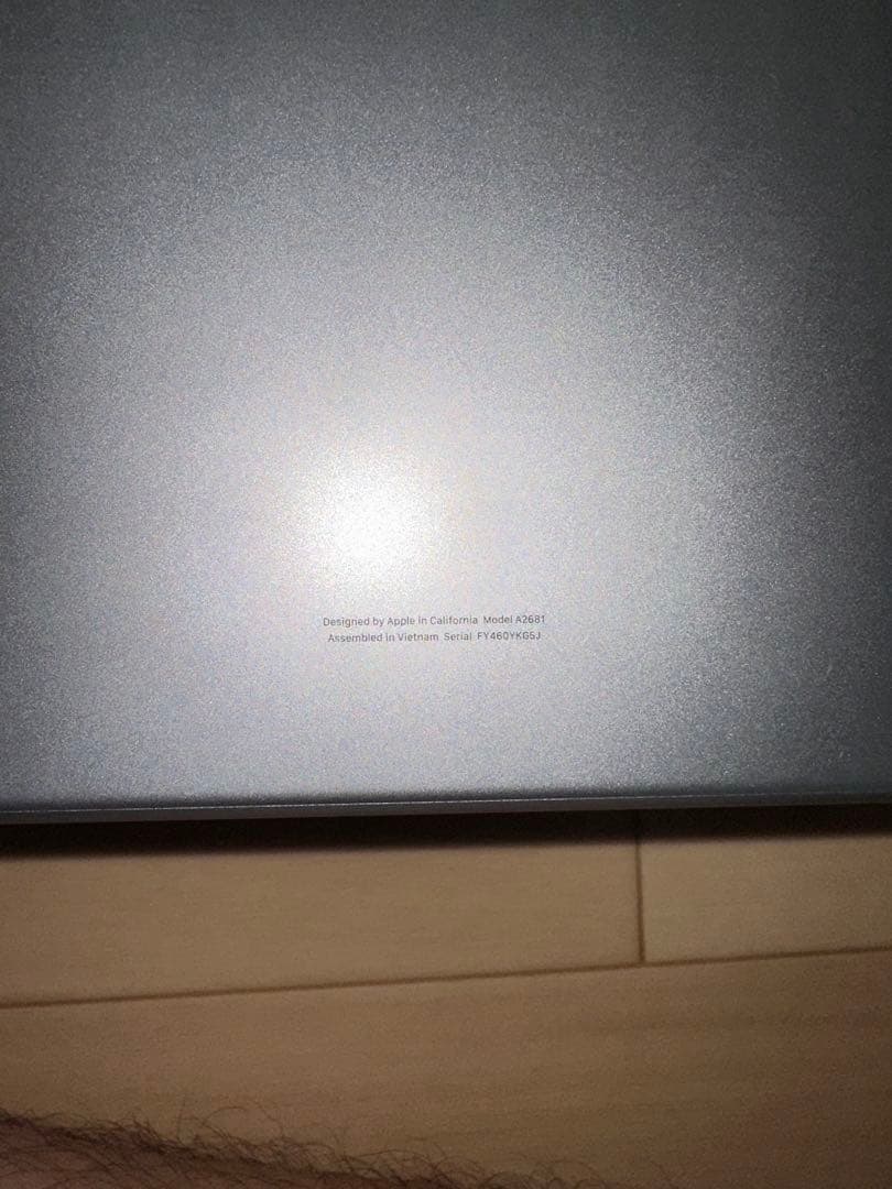 Apple MacBook Air M2 シルバー 本体　256gb 8gb