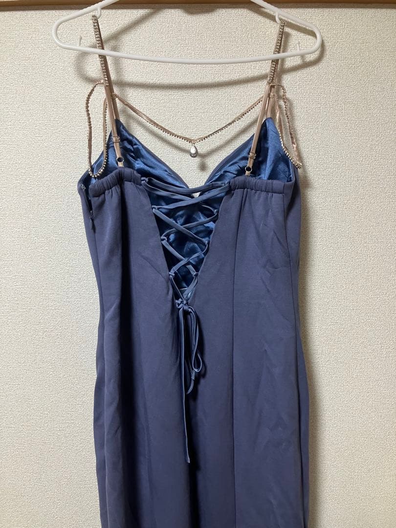 Glossy ラグジュアリーロングドレス　Lサイズ