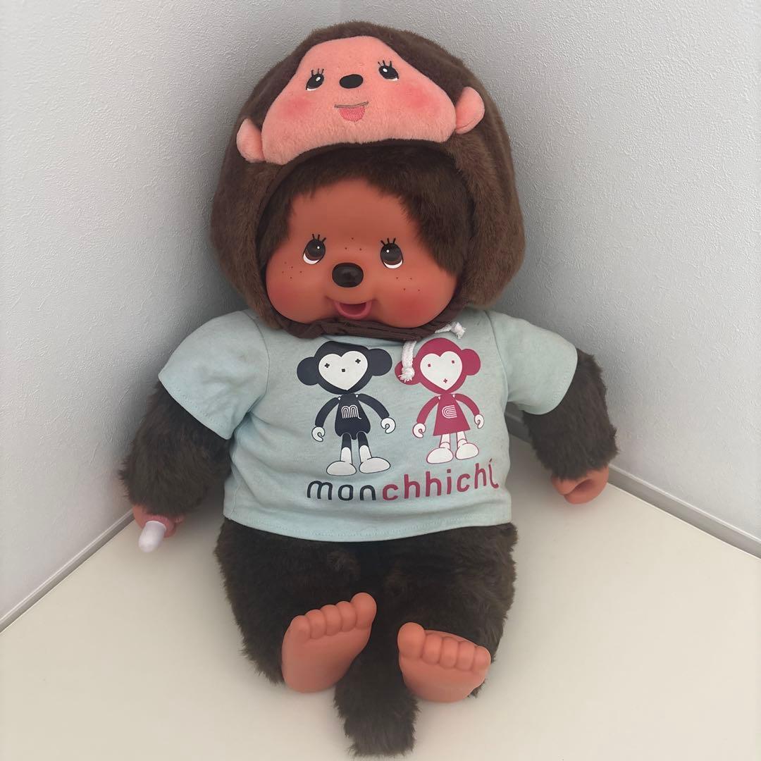 モンチッチ　特大　ぬいぐるみ　50cm セキグチ　かぶりもの　洋服付き