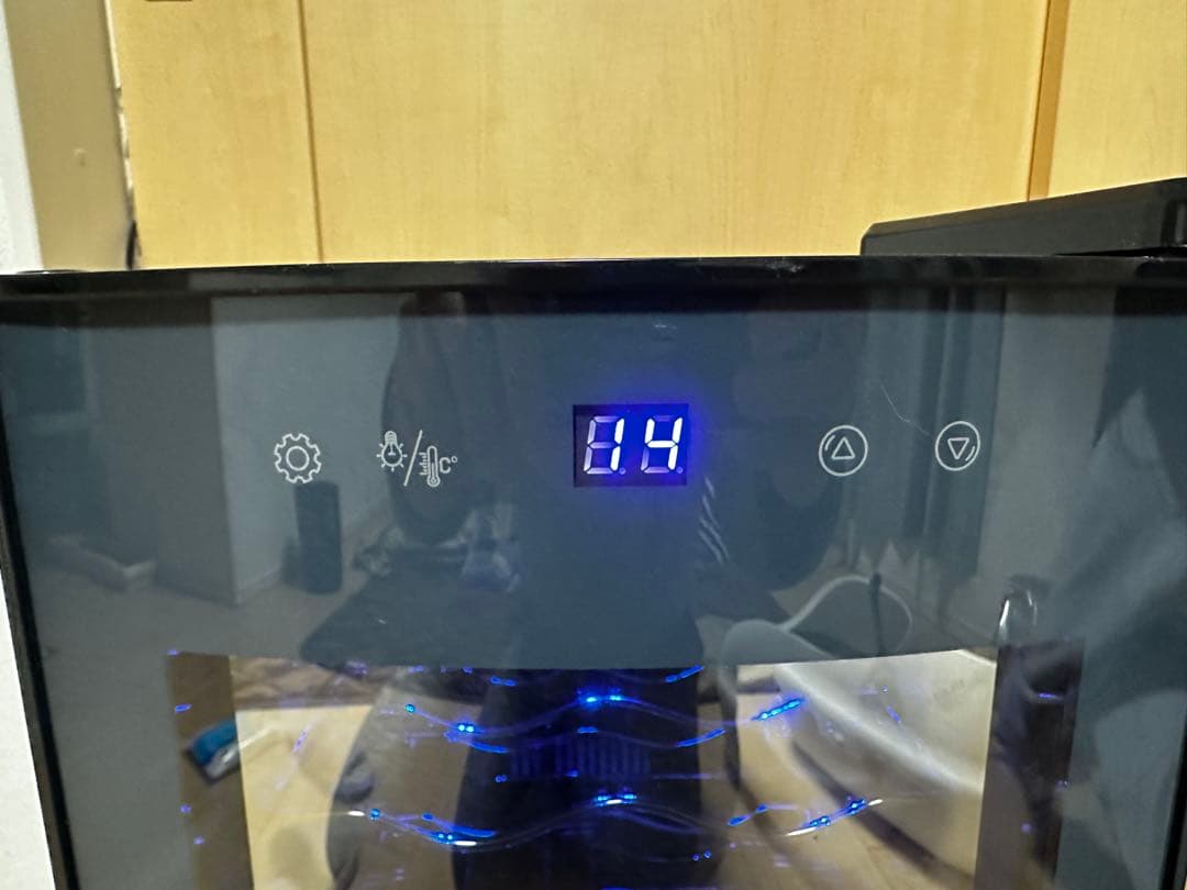 省エネ 静音式 12本収納 ワインセラー ワインクーラー WIE